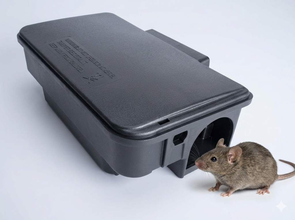 CAJA CEBADERO Control Roedores